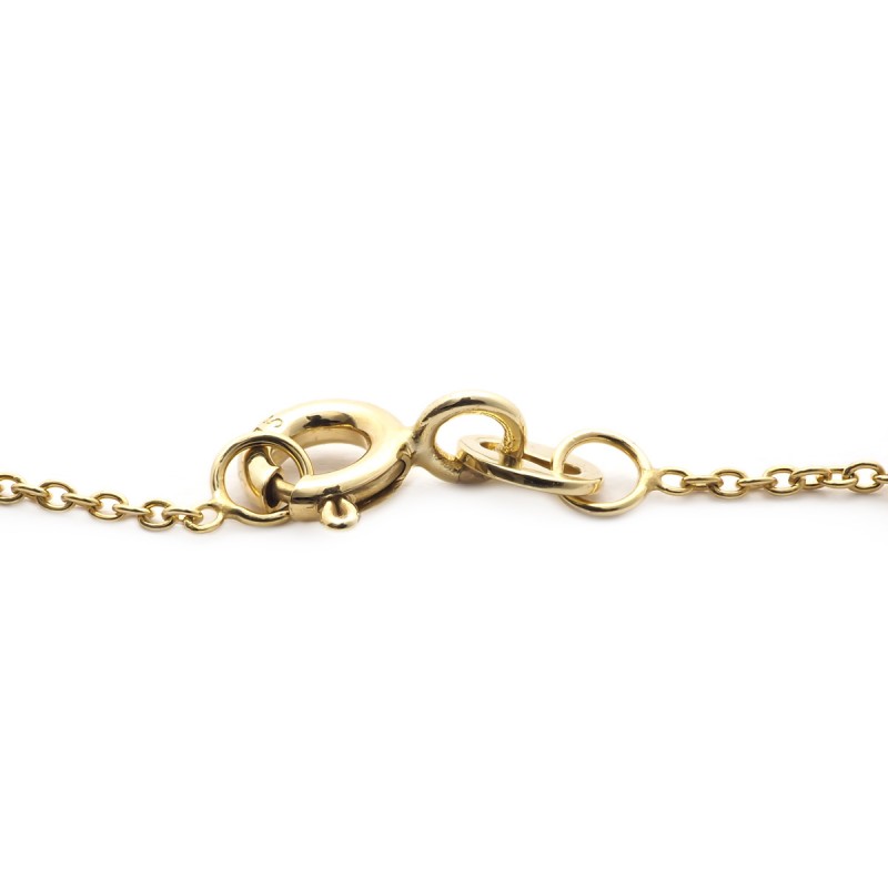 Bracelet Femme en Or Jaune 375 RH Diamant/Scut 2B