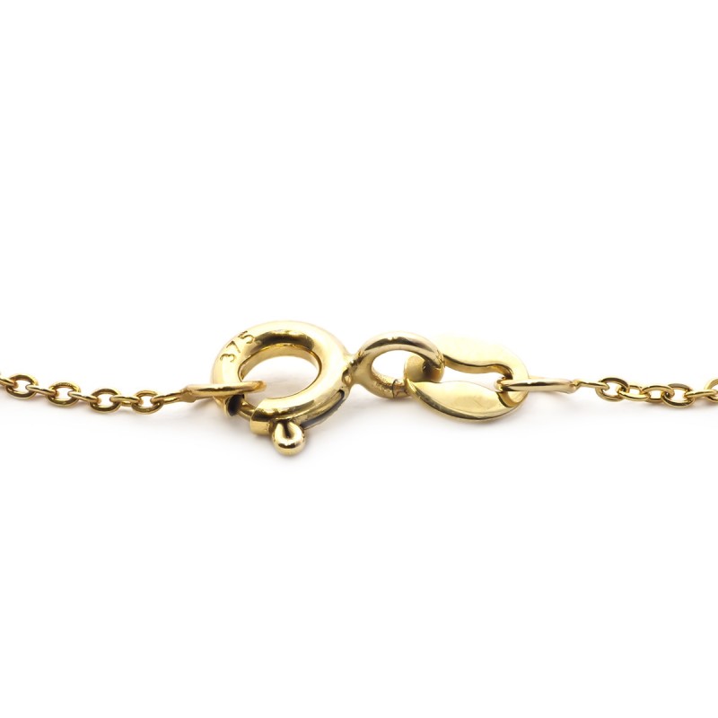 Bracelet Femme en Or Jaune avec Cinq Saphirs 0.85