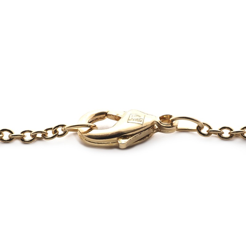 Bracelet Carador plaqué or multi anneaux