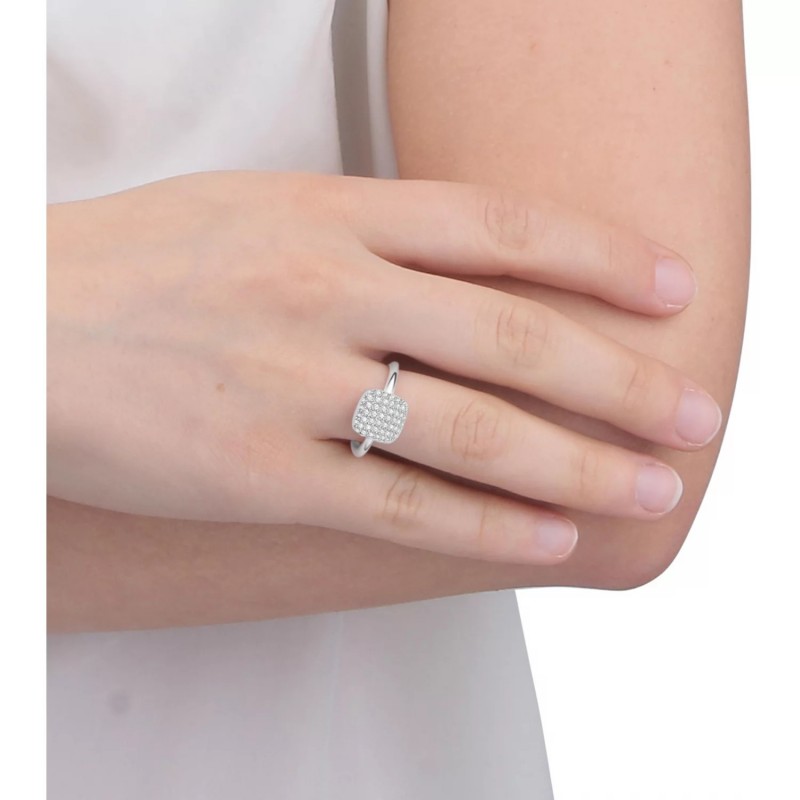 BAGUE ARGENT 925/000 FEMME MORELLATO COLLECTION GEMMA