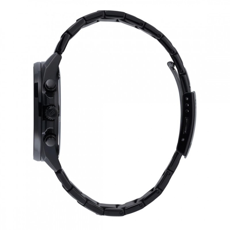 Montre Chrono homme Edifice by Casio acier noir