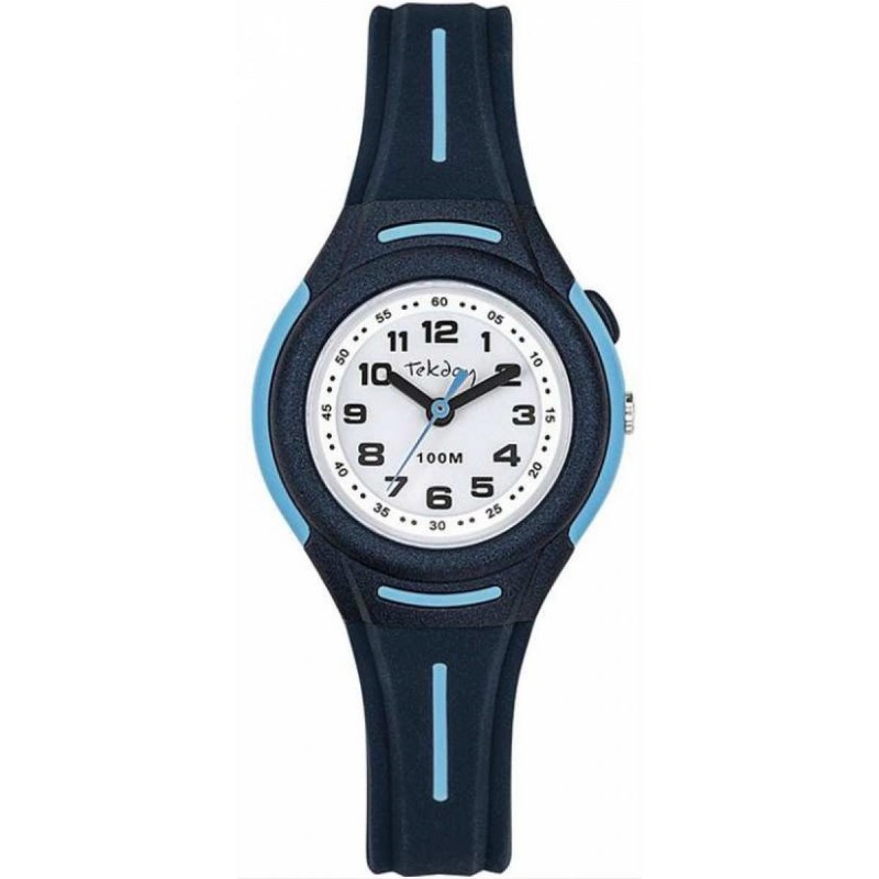 Montre Junior Tekday en Silicone Bleu