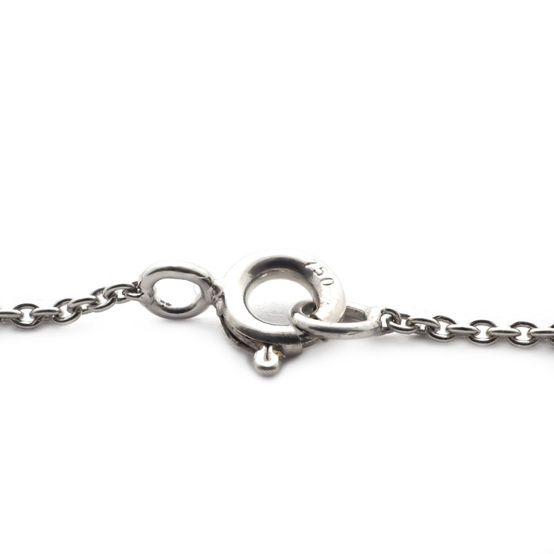 Bracelet Femme Carador pastille diamants 0,03 cts et or blanc 750/000