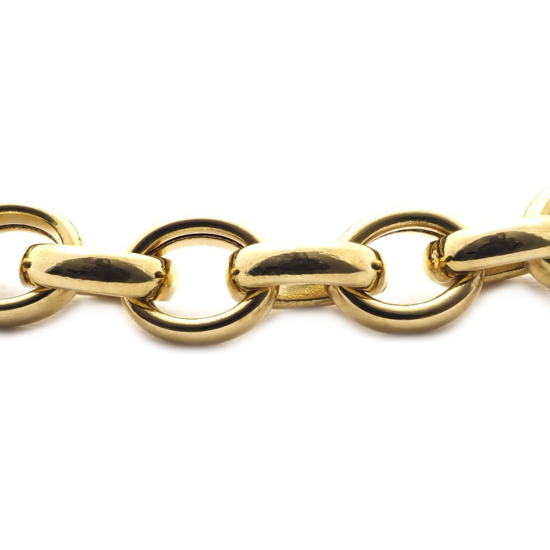 Bracelet Carador or jaune 750/000 maille JASERON