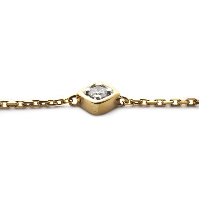 Bracelet Carador Femme en Or jaune 750/000 et diamant