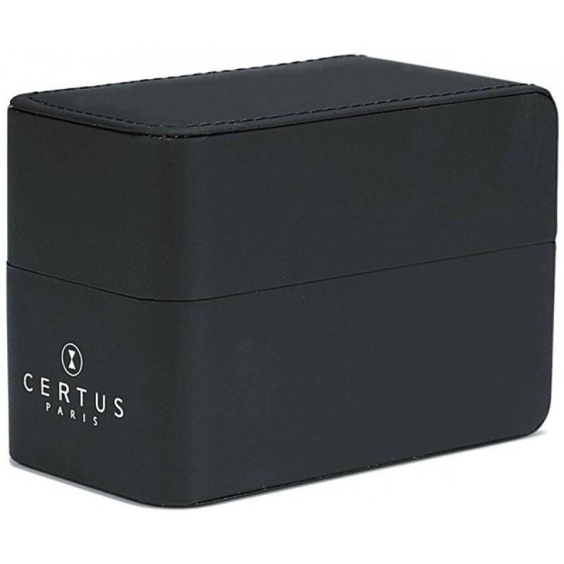 Montre Femme Certus Bracelet en Cuir Noir