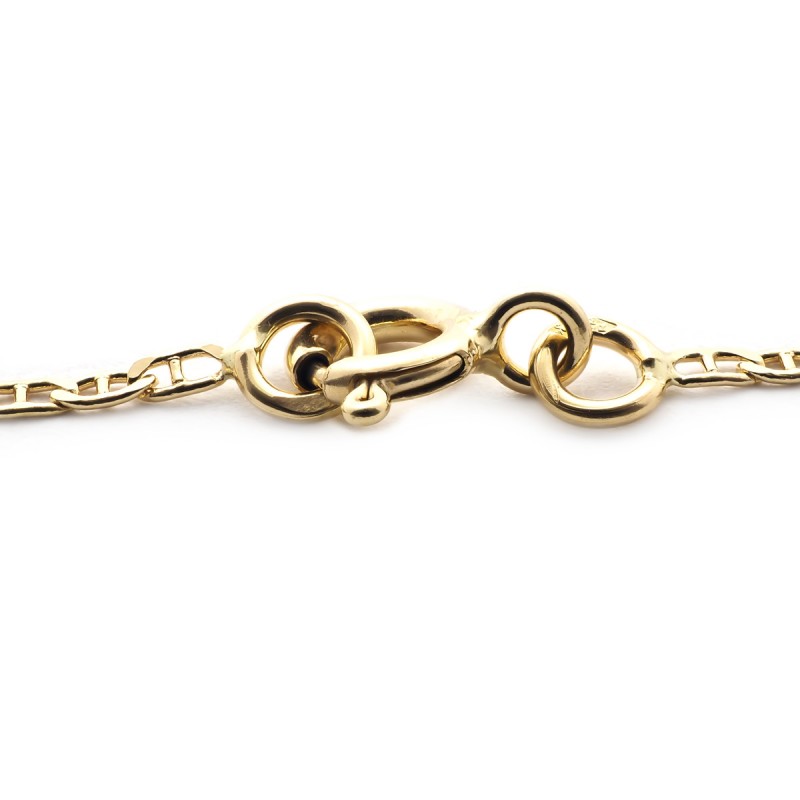 Bracelet en or jaune 750/000 CARADOR maille baton