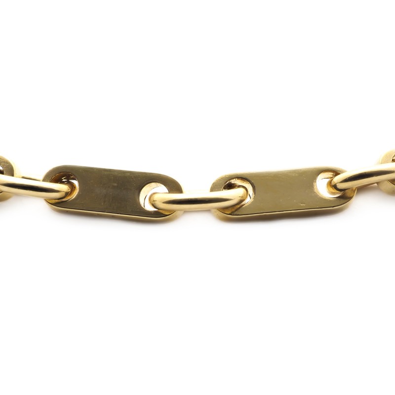 Bracelet Carador maille fantaisie en or jaune 750/000