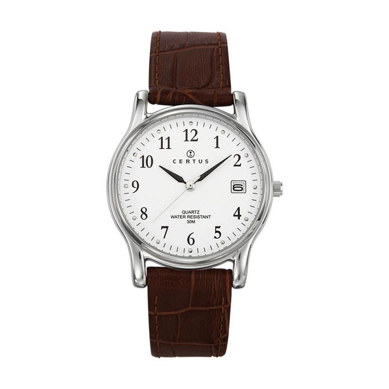 Montre Homme Certus en Cuir Marron
