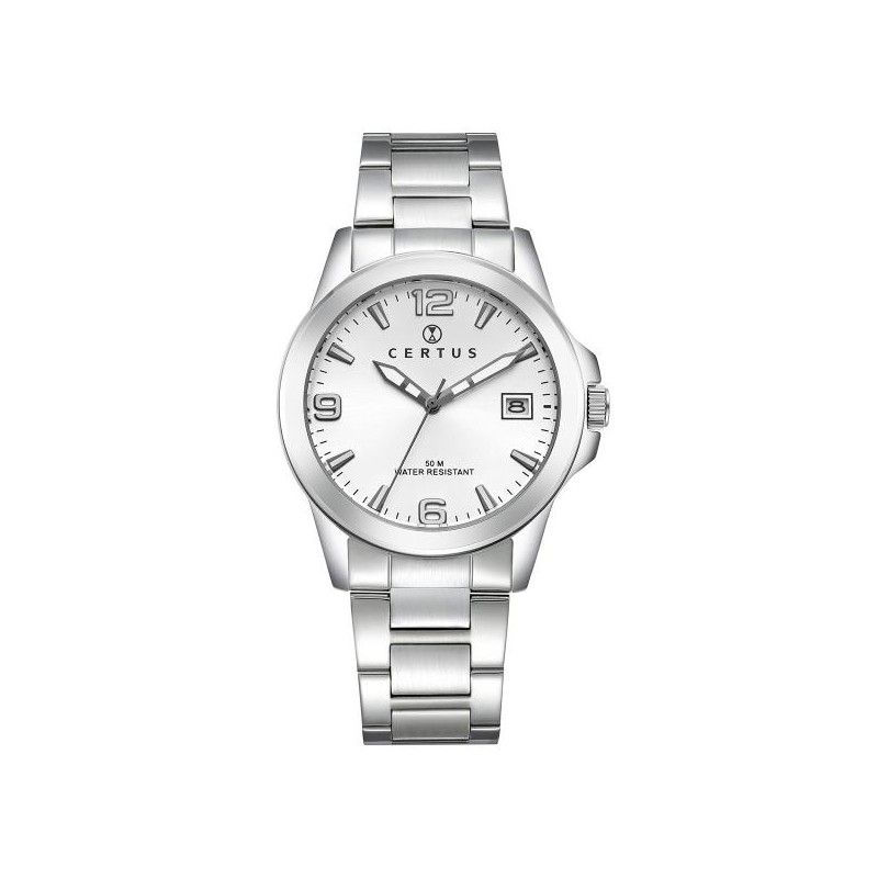 Montre Homme Certus en Acier Argentée