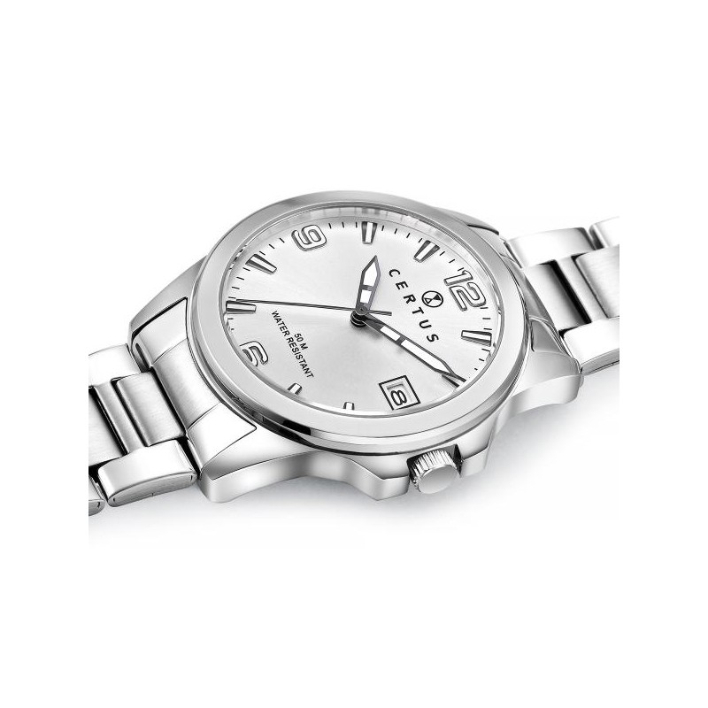 Montre Homme Certus en Acier Argentée