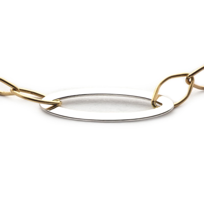 Bracelet Femme Carador Fantaisie en Or 750/000 Bicolore