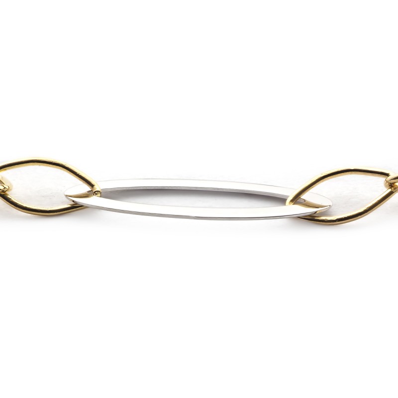 Bracelet Femme Carador Fantaisie en Or 750/000 Bicolore