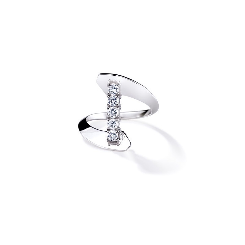 Bague Femme GAREL "Envol" Diamant 0.30 carats, Or Blanc 750/000