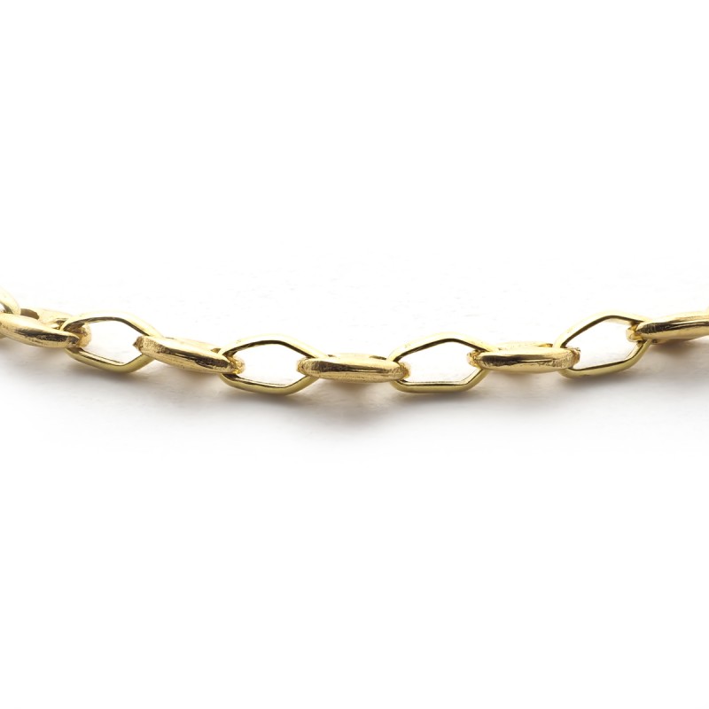 Bracelet Femme en Maille Marine Or Jaune 750