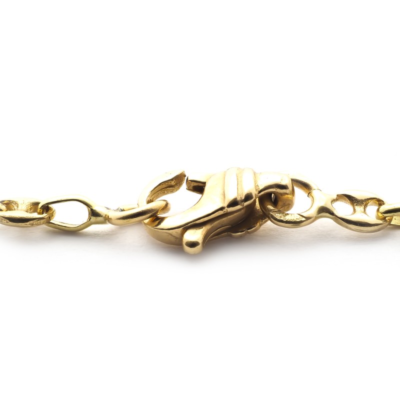 Bracelet Femme en Maille Marine Or Jaune 750
