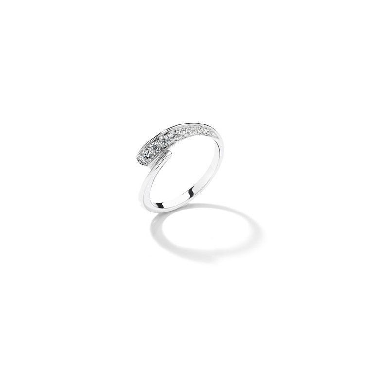 Bague Femme GAREL "Envol" Diamant 0.21 carats, Or Blanc 750/000