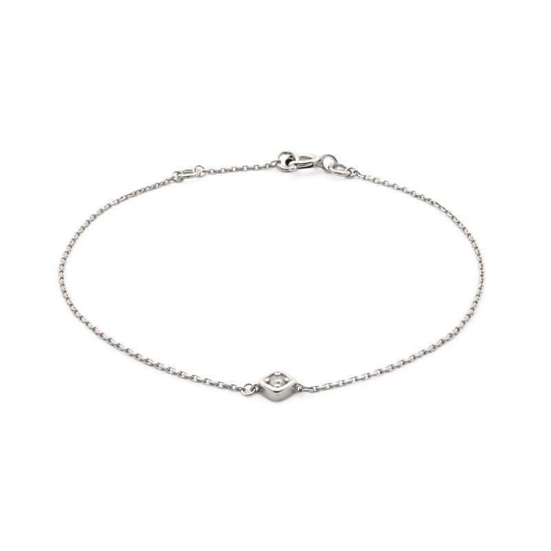 Bracelet Carador Or Blanc 750/000 diamant