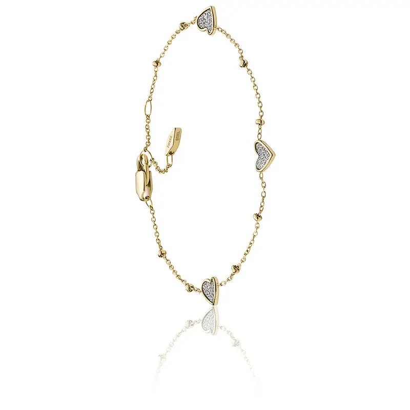 Bracelet Femme Fossil Motif Coeur collection Sutton Classic Valentine