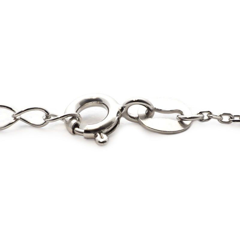 Bracelet Femme Carador style Joaillerie argent 925/000, oxydes de zirconium et verre rouge