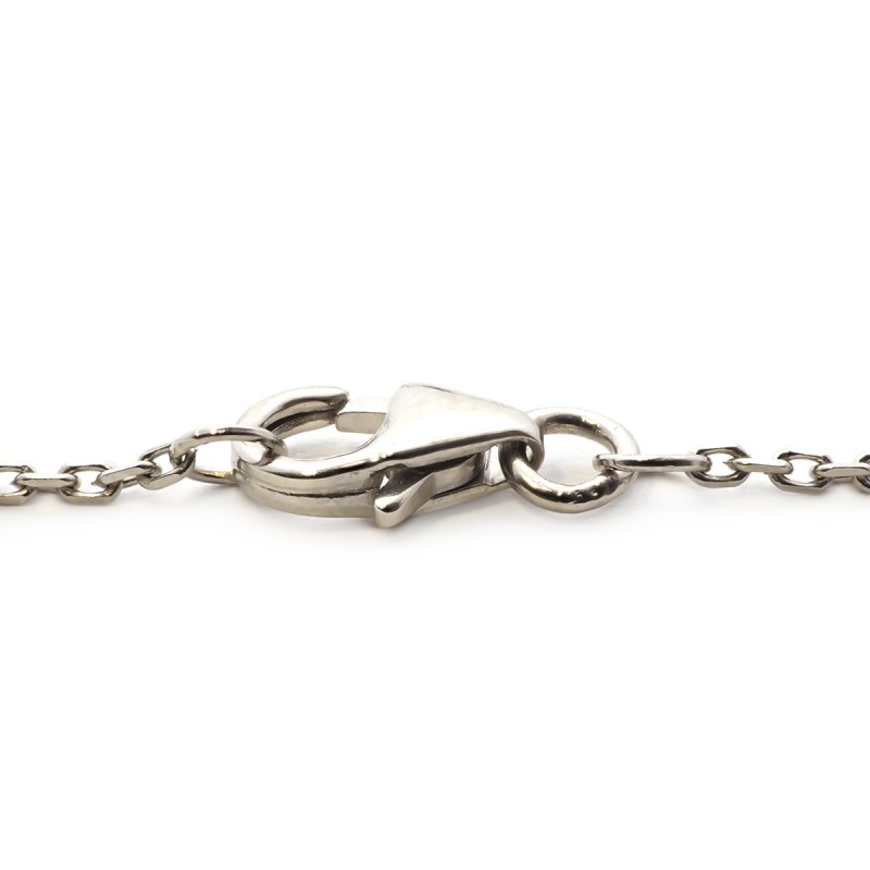 Bracelet Carador argent 925/000 et pierre facettée teintée saphir