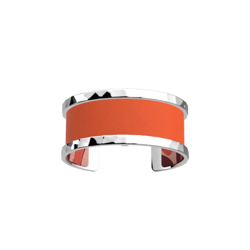 Cuir pour bracelet 25mm Les Georgettes Perroquet/Feu vif