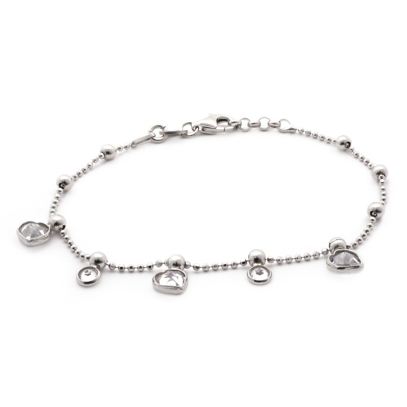 Bracelet Carador Coeur argent 925/000e