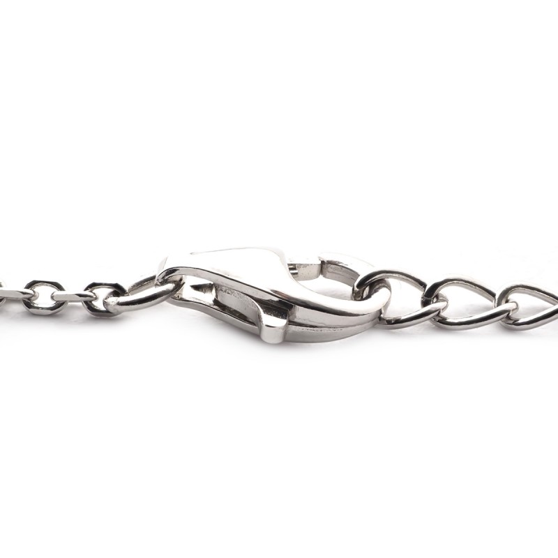 Bracelet en Argent Carador Femme Motifs Cœurs Sertis d'Oxydes de Zirconium