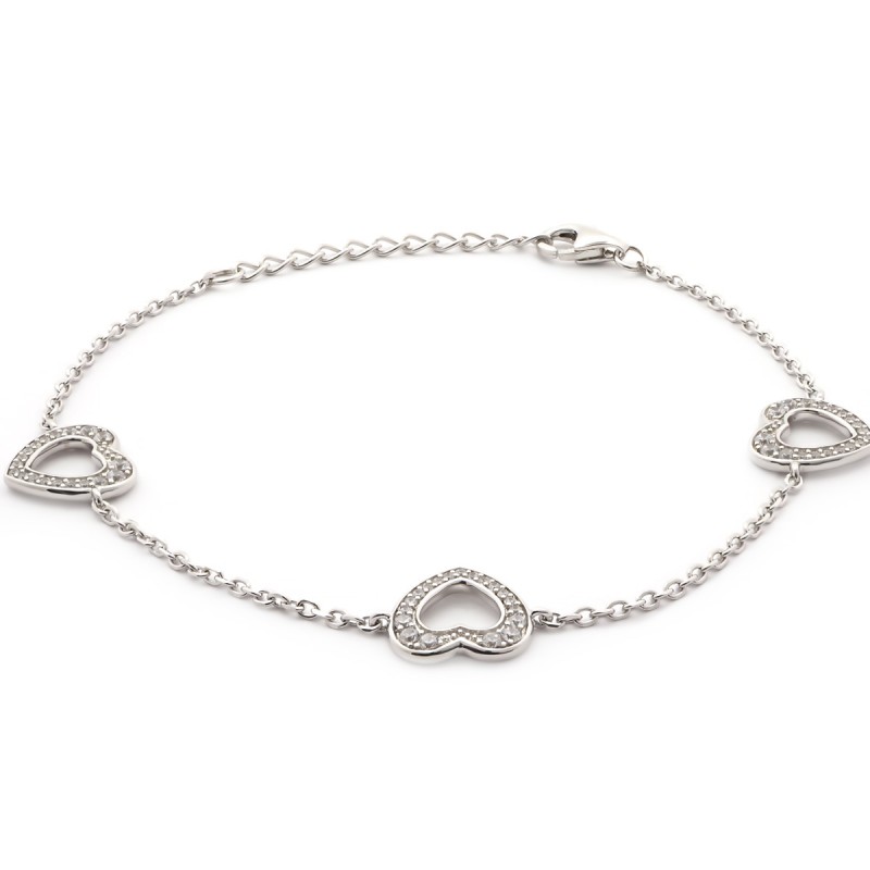 Bracelet argent femme carador