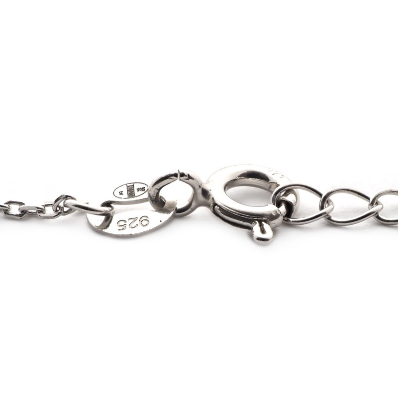 Bracelet Carador Coeur orné d'oxydes de zirconium Argent 925/000