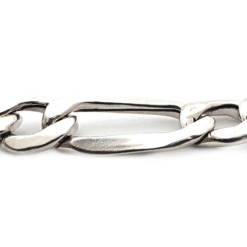 Bracelet Carador homme en argent 925/000 maille cheval alternée