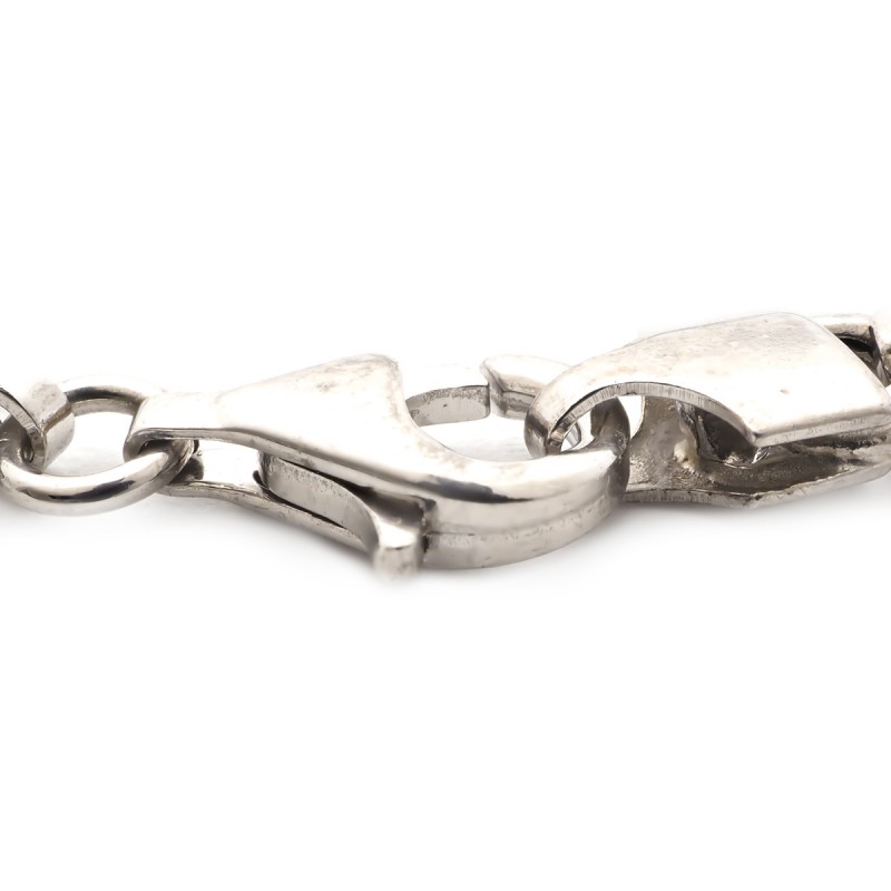 Bracelet Carador homme en argent 925/000 maille cheval alternée