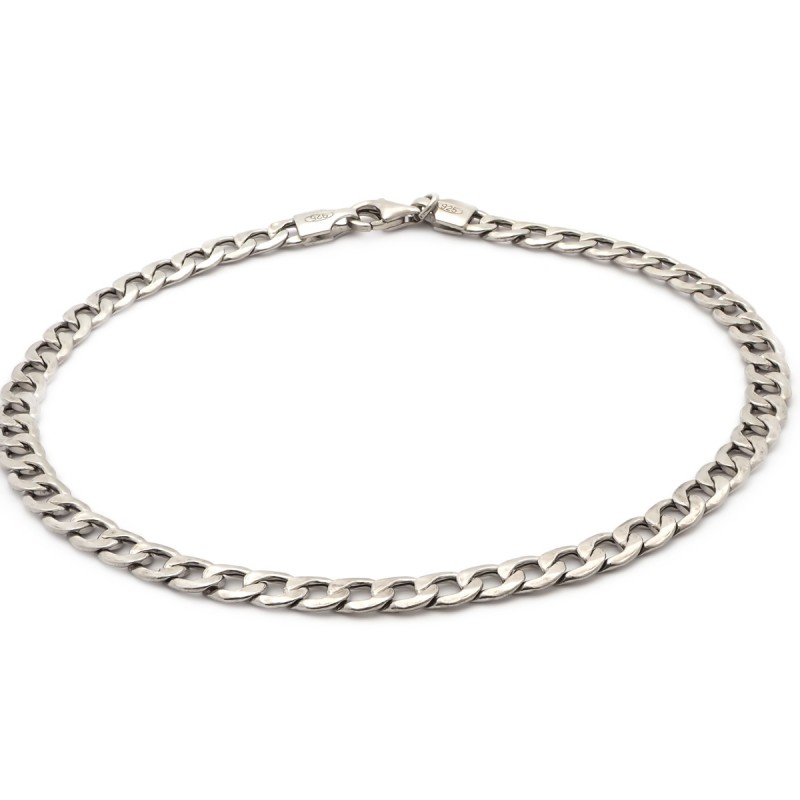 Bracelet Carador maille gourmette argent 925/000