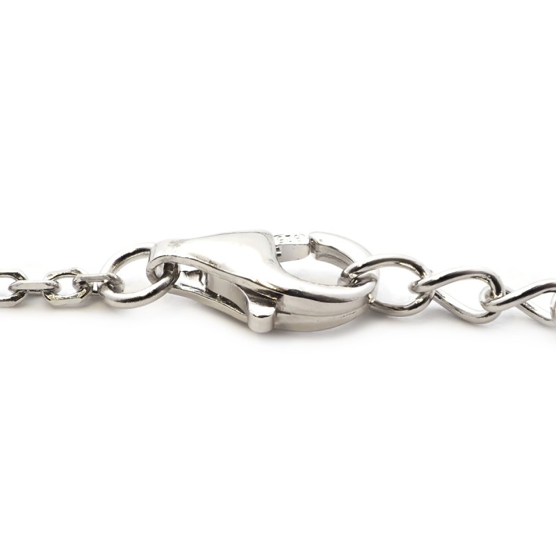 Bracelet argent femme Carador motif cercle