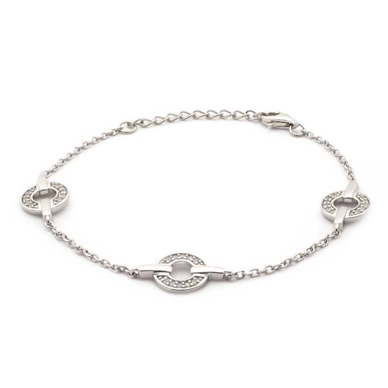 Bracelet argent femme Carador