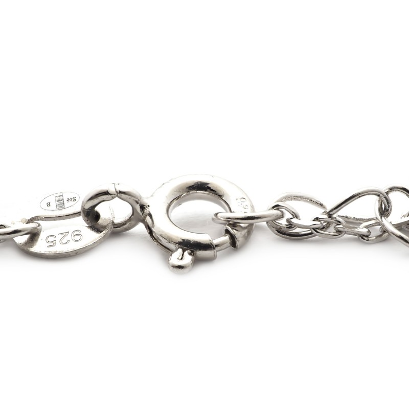 Bracelet femme Carador fantaisie cercle argent 925/000 et oxydes de zirconium