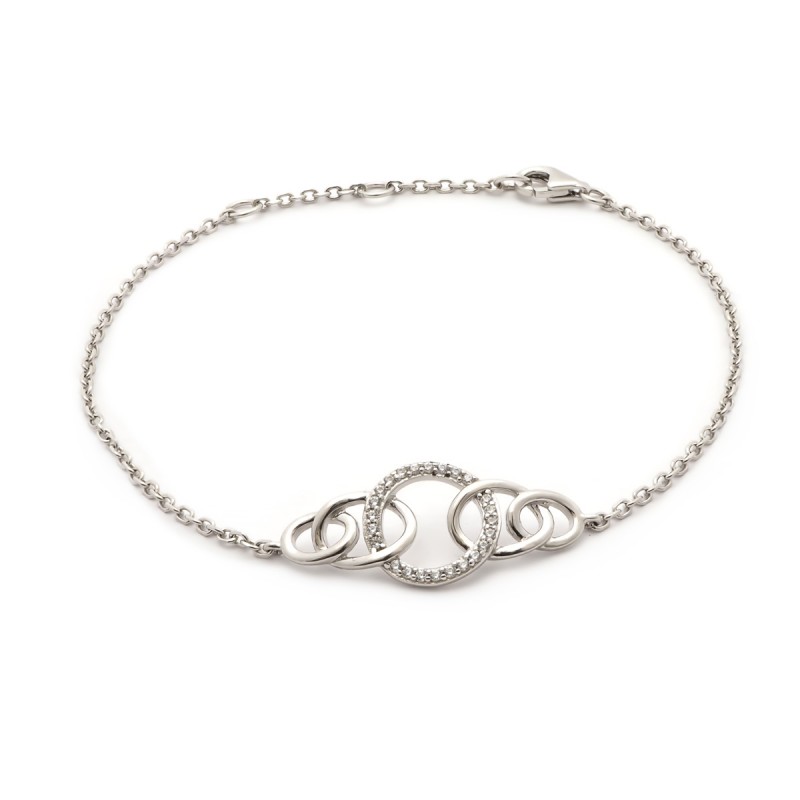 Bracelet argent femme Carador