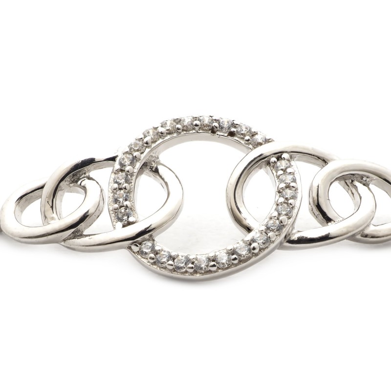 Bracelet argent femme Carador
