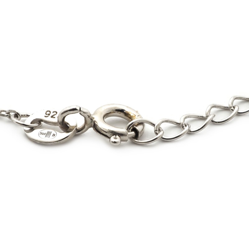 Bracelet Femme Carador ovales enlacés argent 925/000 et oxydes de zirconium