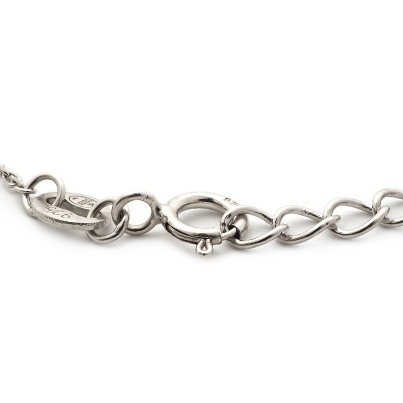 Bracelet Femme Carador trois gouttes empierrées de zircons en argent 925/000