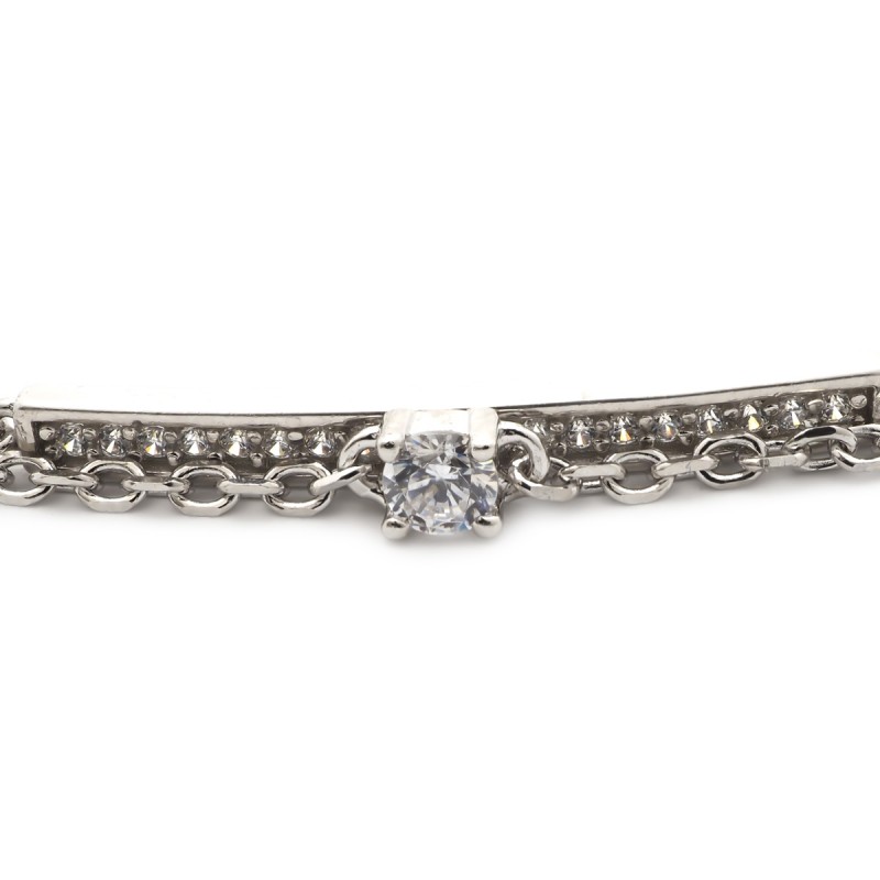 Bracelet argent femme Carador fantaisie