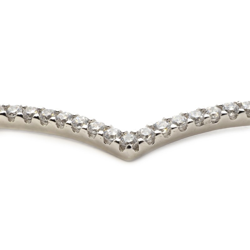 Bracelet  CARADOR Femme argent 925/000 pavage zircons