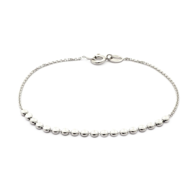 Bracelet femme Carador perles fantaisies argent 925/000