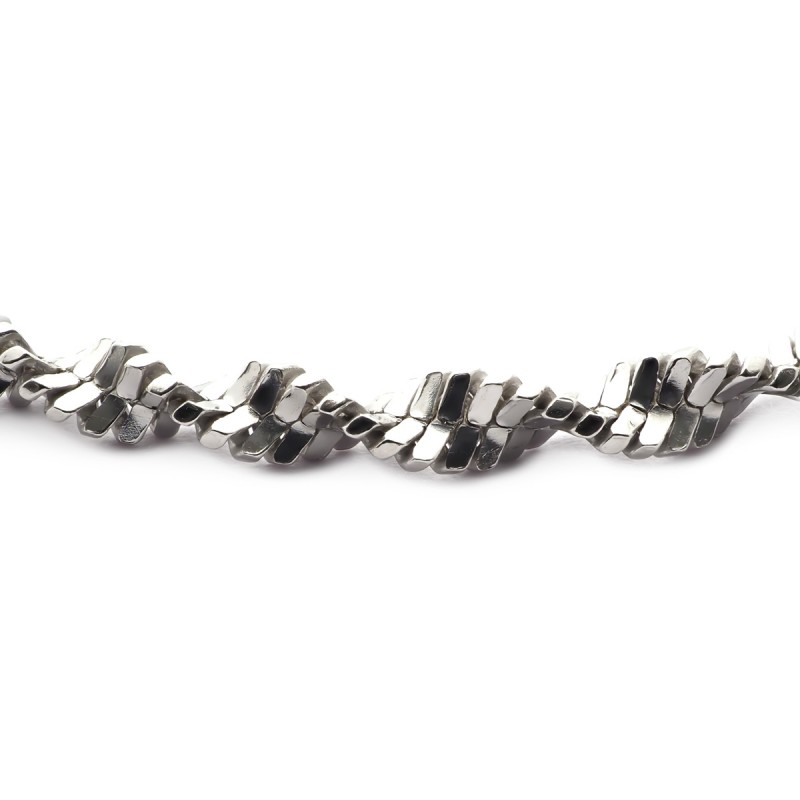 Bracelet femme Carador maille torsadée argent 925/000