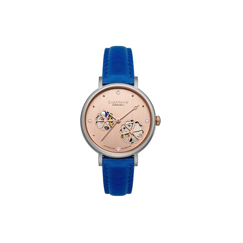 COFFRET MONTRE FEMME EARNSHAW COLLECTION NIGHTINGALE DIAMONDS