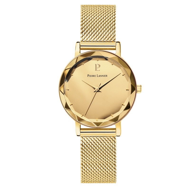 Montre Femme Pierre LANNIER en acier doré COLLECTION MULTIPLES