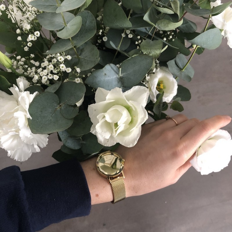 Montre Femme Pierre LANNIER en acier doré COLLECTION MULTIPLES