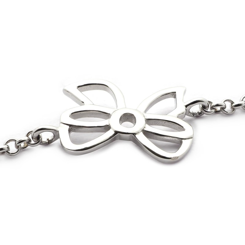 Bracelet en argent Carador motif noeud