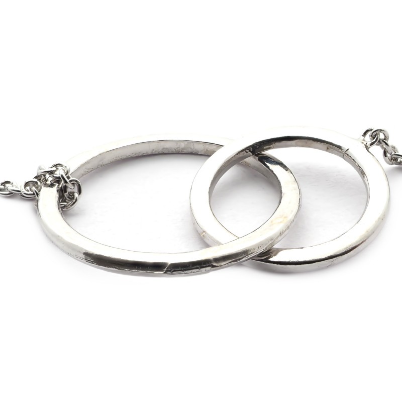 Bracelet Carador Entrelaçé Argent MBR1775C