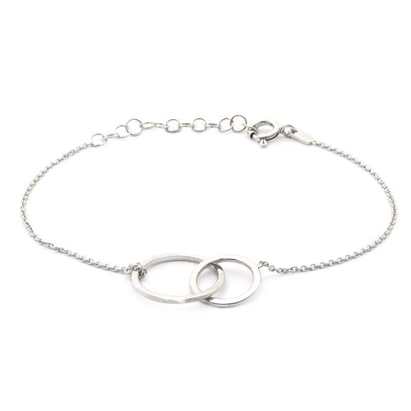 Bracelet Carador Entrelaçé Argent MBR1775C